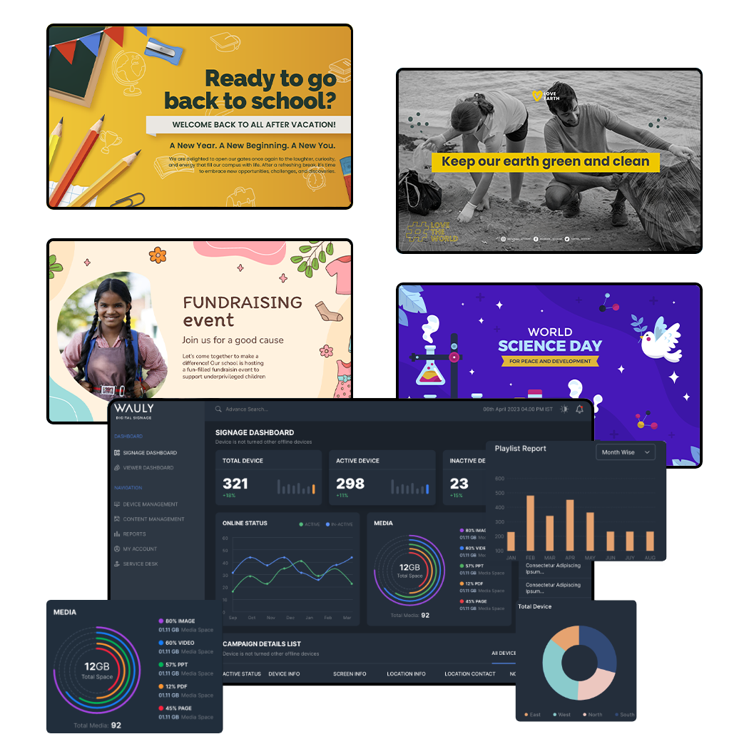 education dashboard mobile