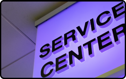 Service Center Status Updates